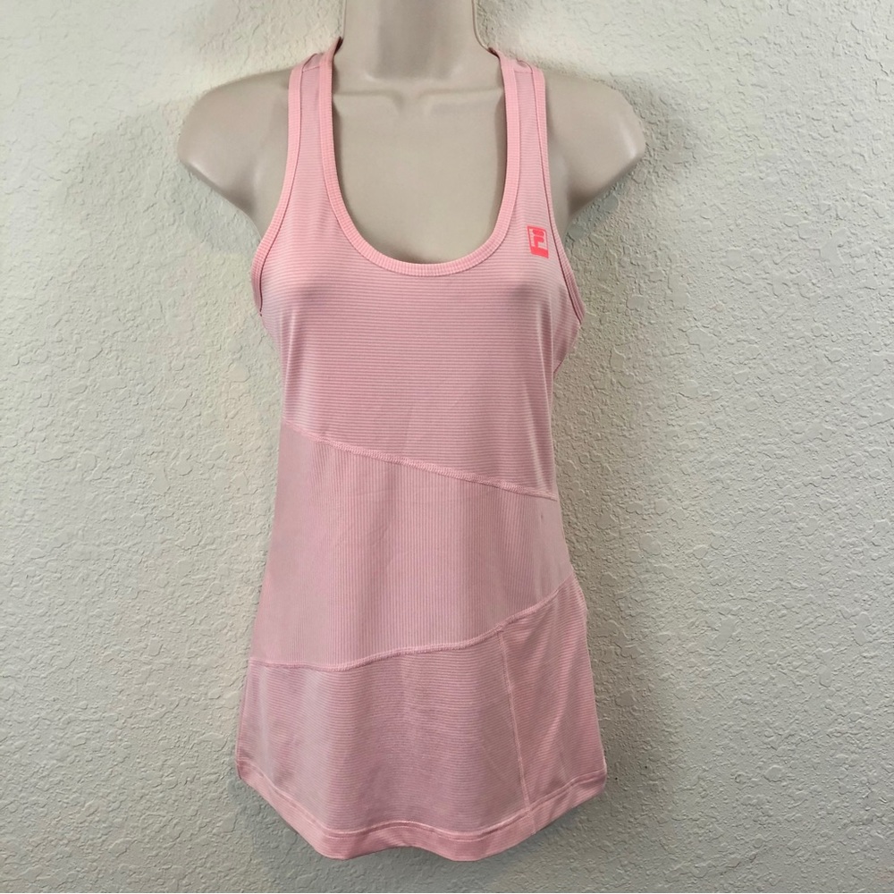 Fila Pink Activewear Racerback Tank Top - Picture 2 of 16